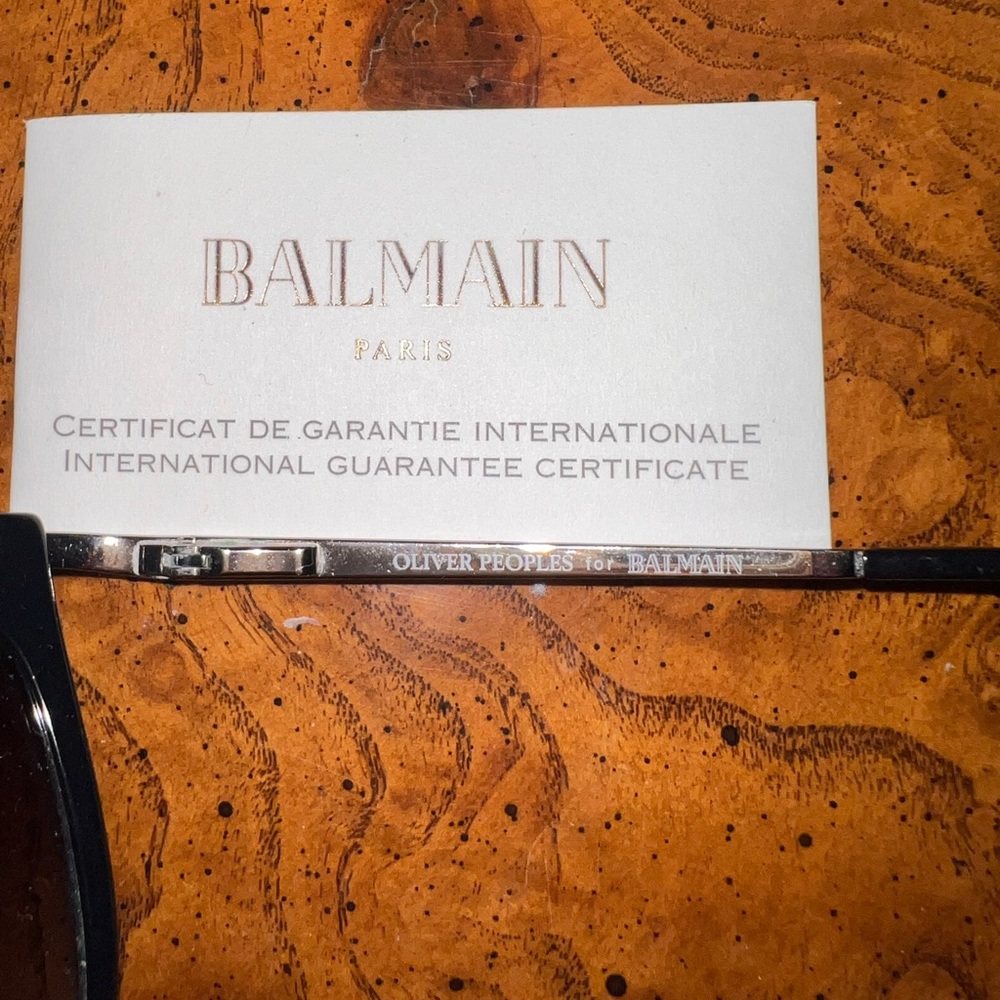 Rare Vintage Limited Edition Oliver Peoples for Balmain sunglasses from 2010! - Picture 4 of 6